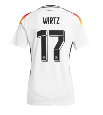 Tyskland Florian Wirtz #17 Hjemmebanetrøje EM 2024 Kort ærmer